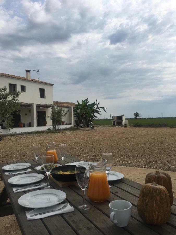 Mas Dels Bonos Guest House Deltebre Exterior foto